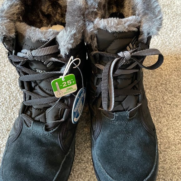 Columbia Women's Minx Shorty Omni Heat Size 9 Black - Picture 2 of 5